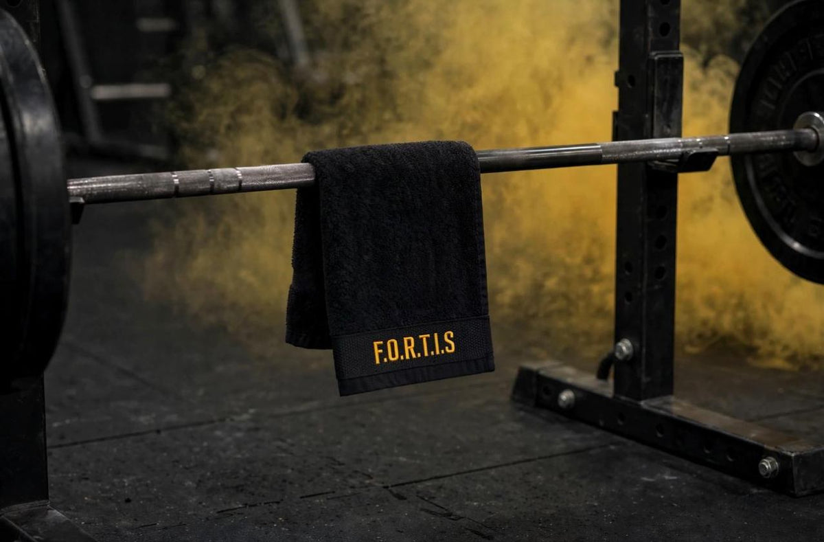 Asciugamano F.O.R.T.I.S 30X50 Nero - Spartan Small Towel