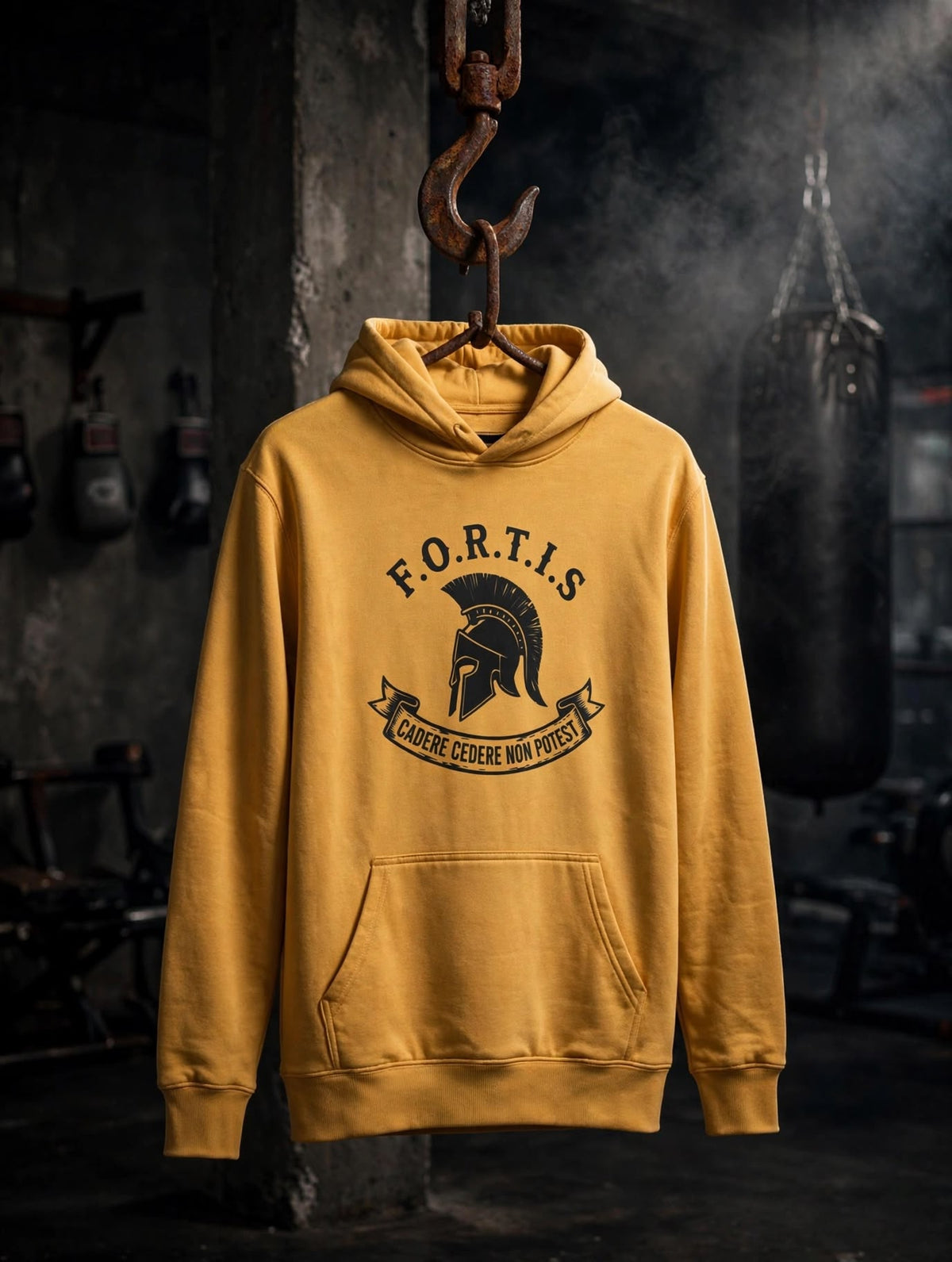 Felpa con cappuccio F.O.R.T.I.S Edizione Spartan